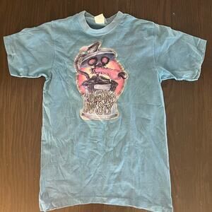 Vintage 1979 Mean And Nasty Single Stitch Rat Graphic T Shirt Made In USA Small
